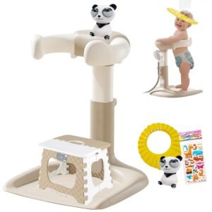 Baby Shower Stand, Sit & Stand Bath Support for Toddlers