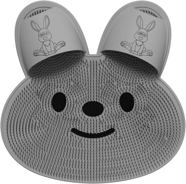 Foot Scrubber Matt for Shower Floor with Non-Slip Suction Cups