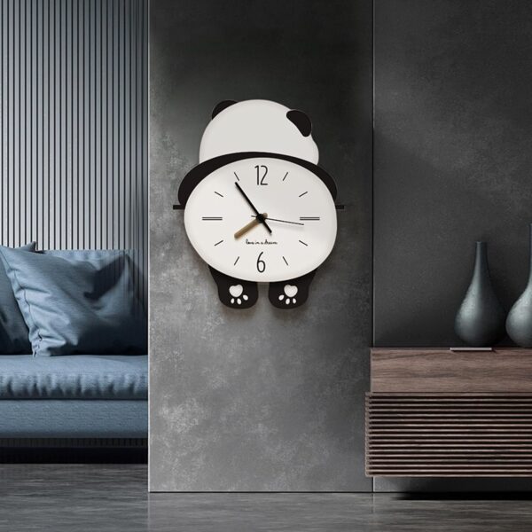 Decorative Wall Clock for Living Room Decor, Modern Wall